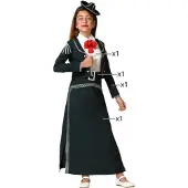 Atosa Mariachi Mädchenkostüm