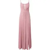 Vera Mont Abendkleid "Abendkleid mit Lurexfaden", Damen, Gr. 38, EURO, rosa (rosé, silber), 92% Polyamid PA. 5% Polyester PES. 3% Elasthan EL., Kleider Abendkleid