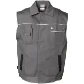 Planam Weste Canvas 320 Gr. XL grau