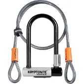 Kryptonite KryptoLok Mini-7 + KFlex 120 cm Farbe schwarz