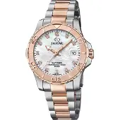 Jaguar Damen Analog Uhr Pro Diver Edelstahl Armbanduhr UJ871/5