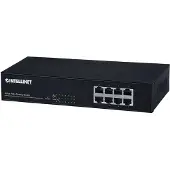 Intellinet 8-Port Fast Ethernet PoE+ Switch, 8 x PoE-Ports, IEEE 802.3at/af Power-over-Ethernet (PoE+/PoE), Endspan, Desktop, Fast Ethernet (10/100), Vollduplex, Power over Ethernet (PoE)