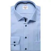 MARVELIS Langarmhemd Businesshemd, New-Kentkragen, modern fit