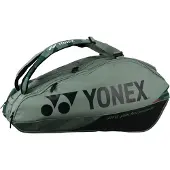 Yonex Racketbag Pro Racquet (Schlägertasche, 3 Hauptfächer, Thermofach) 2024 olivegrün 9er