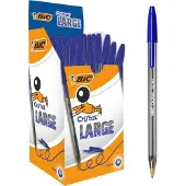 BIC Cristal Large Blue Oil Based Ink Stift 50 Einheiten