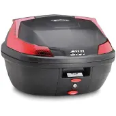 Givi Topcase B37 Blade Monolock, 37L MONOLOCK, ROTER REFL. 37L