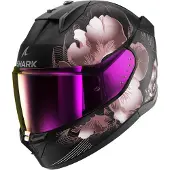Shark D-Skwal 3 Mayfer Helm, schwarz matt/pink, M (57/58)