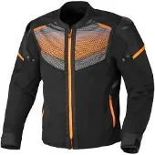 Macna Orcano 2.0 Motorrad Textiljacke, schwarz/orange, 2XL