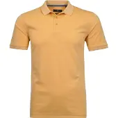 Ragman Poloshirt , Herren, Gr. L, gelb (gelb, 056), Piqué, 70% Baumwolle, 30% Polyester, regular fit, ohne Ausschnitt, Shirts Poloshirt