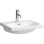 Laufen LUA Waschtisch, ohne Hahnloch, ohne Überlauf, 550x460mm, H8100820001421, Farbe: Weiß