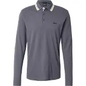 BOSS Plisy 10266738 Green Langarm-polo