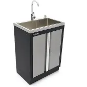 HBM Waschbecken mit Wasserhahn für Werkstattausrüstung