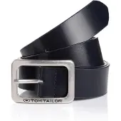 Tom Tailor Ledergürtel "TTEVE" 4 cm breiter Damen Ledergürtel, kalssiches Must-Have