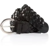 Tom Tailor Flechtgürtel "TTLISA" 4 cm breiter Damengürtel, Flechtledergürtel, modisches Must-Have