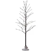Star Trading LED-Dekobaum Tobby Tree IP44 braun Höhe 120cm
