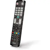 Hama Universal-Fernbedienung "Universal Ersatzfernbedienung für Samsung TV, lernfähig", schwarz, B:5,1cm H:2,6cm L:21,1cm, Fernbedienungen, Universal-Fernbedienung