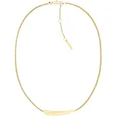 Calvin Klein 35000339 Damen-Halskette Edelstahl Goldfarben Elongated Drops