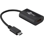 Goobay USB-C auf HDMI Adapter USB-C-Stecker HDMI-Buchse