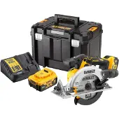 DeWalt Akku-Handkreissäge 18V 165mm DCS565P2 mit 2x5,0Ah und Ladegerät