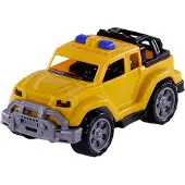 Cavallino Toys Trendy Jeep Gelb, 22 cm