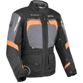 Dane Elec DANE Reykjavik wasserdichte Motorrad Textiljacke, schwarz/orange, 50