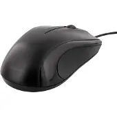 Deltaco MS-711, Beidhändig, Optisch, USB Typ-A, 1200 DPI, Schwarz