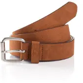 Tom Tailor Synthetikgürtel "TTDDOLLY", Damen, Gr. 80, braun (hellbraun), Materialmix, Gürtel Synthetikgürtel, 3 cm Breite & Statement-Look