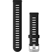 Garmin Schnell lösbares Uhrenarmband mit silberner Schnalle 18 mm