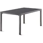 Sieger Outdoor-Lofttisch, Vivodur-Platte, Farbe Eisengrau und Anthrazit