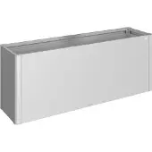 Biohort HochBeet 2 x 0,5 - silber-metallic