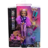 Monster High Clawdeen Wolf-Modepuppe mit Hund Crescent und Accessoires, Modepuppe, Weiblich, 4 Jahr(e), Junge/Mädchen, 150 mm, 250 g
