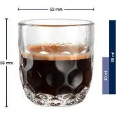 Leonardo GOCCE Espresso-Set mit Untersetzer 12-teilig