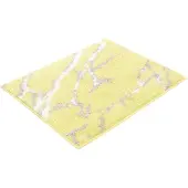 Vossen Badematte "»Marble«", gelb (citro), H:16mm, Polyacryl, Badematten, Badematte