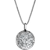 KUZZOI Halskette Herren Sterlingsilber schwarz, 55 584491-0003-00550
