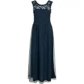 Vila Vilynnea Spitzen Maxikleid