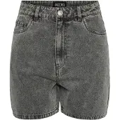 Pieces Pcabbi Mw Jeansshorts | Grau | M