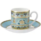 Villeroy & Boch Samarkand Aquamarin Mokka-/Espr.Tasse m.U.2-t 1047301410