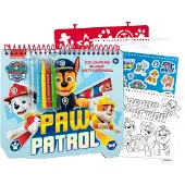Speelgoedland Paw Patrol Schablonen-Zeichenblock A4