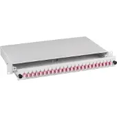 EFB Elektronik B70921.24 Spleißbox LC 9/125μ OS2 nicht ausziehbar 24 Pigtails/12 Kuppl. B7092124