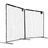 Exit Backstop Ballfangnetz 300x600 cm für Fußball im Garten, 2 Netze je 300x300 cm, auch einzeln aufstellbar, mit Verankerungsset