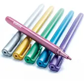 Djeco Malset 6 Metallische -Filze