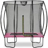 Exit Silhouette Trampolin 153x214cm, auf Beinen, Rechteckig, für Kinder, Rosa