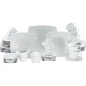 Creatable , 13136, Celebration Weiss, Kombiservice 50-tlg, Porzellan