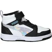 Puma Rebound V6 Mid PS Sneakers Hoog - zwart - Maat 34