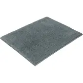 Vossen Badematte "Timeless", grau (flanell), H:10mm, Polyacryl, Badematten, Badematte