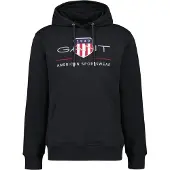 Gant Hoodie "REG ARCHIVE SHIELD HOODIE", mit modischer Logostickerei auf der Brust