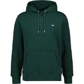 Gant für Herren. 2007058 Shield Hoodie grün (M), Lässig, Baumwolle, Langarm