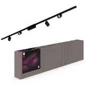 Philips Hue Perifo Schienensystem 4x Spots schwarz