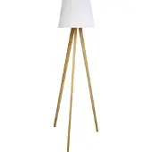 Unilux TOOKA LED Standleuchte weiss-bambus, mit Bambus-Gestell