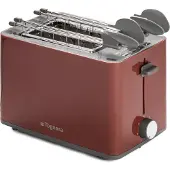 Tognana D2DTN01IRRO, 2 Scheibe(n), Rot, Kunststoff, Edelstahl, Drehregler, 850 W